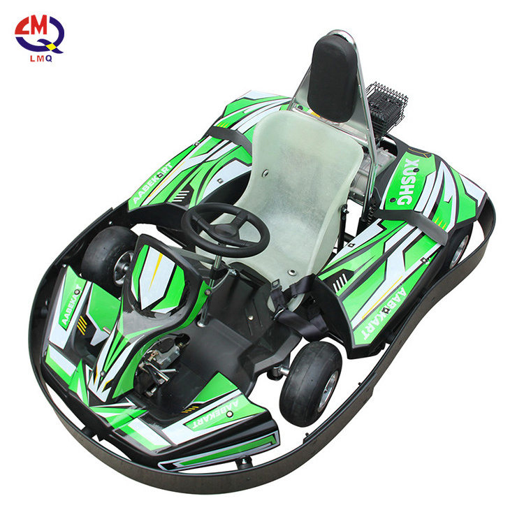 Electric Racing Go Karting Cars 350W Double Driving Big Power Pedal Go Karts For Kids Adult 48V 12Ah Go Kart