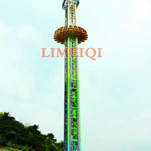 amusement equipment ride free fall tower theme park drop tower rides for sale amusement sky flying tower rides