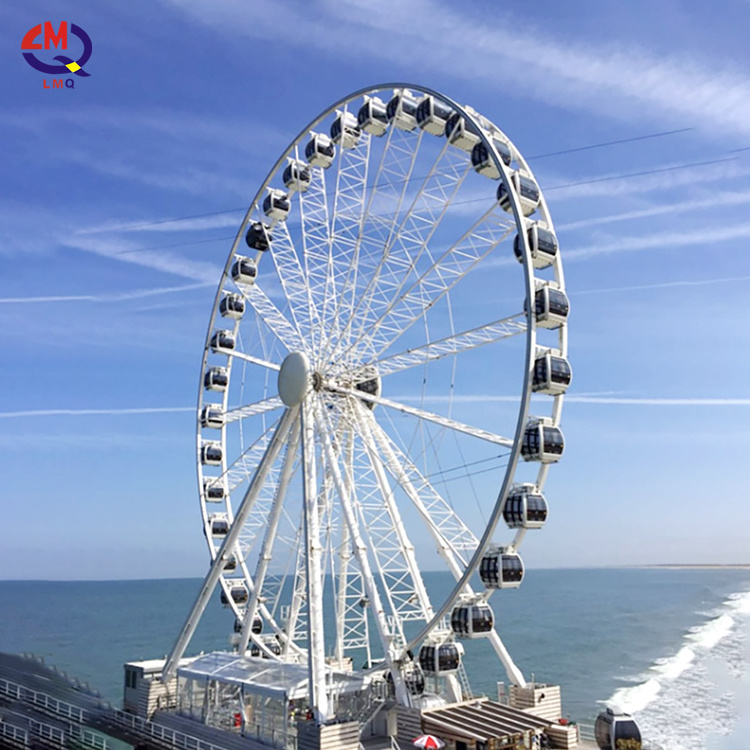 30-120m Attractive Theme Park London Eye Big Ferris Wheels Amusement Park Products Ferris Wheel Rides For Sale