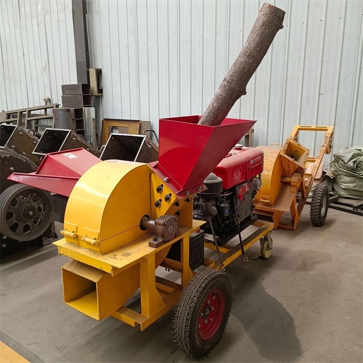 Forestry Machinery Banana Tree Chipper Diesel Pallet Shredder Pto Wood Crusher Wood Crusher Into Sawdust