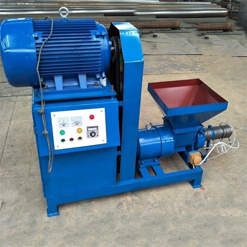 Small A grade sawdust wood waste briquette machine biochar sawdust briquette press machine