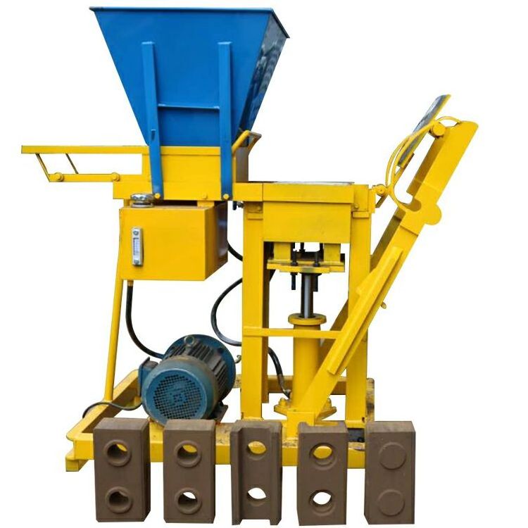 Low Price Red Brick Interlocking Clay Logo Brick Press Machine Clay Brick  In Kenya