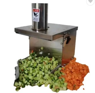 200kg/h industrial vegetables dicing machine turnip radish apple mango cube machine dragon fruit dicer cutting machine