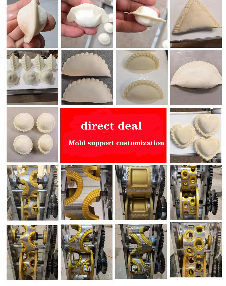 2023 Grain product making machines/Automatic samosa dumpling empanada spring roll pierogi pelmeni making machine