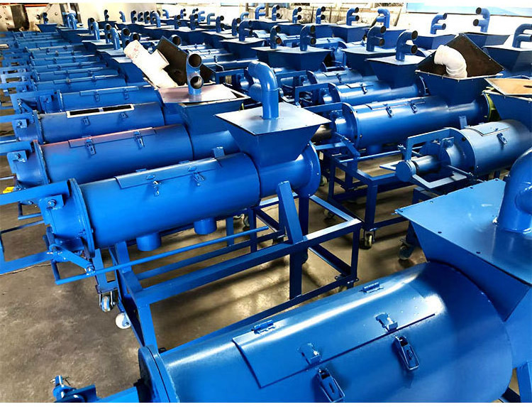 Cow Dung Dewatering Machine Chicken Manure Dryer Processing Machine/Animal Waste sheep Manure Dewatering Machine