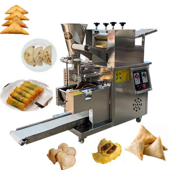 2023 Grain product making machines/Automatic samosa dumpling empanada spring roll pierogi pelmeni making machine