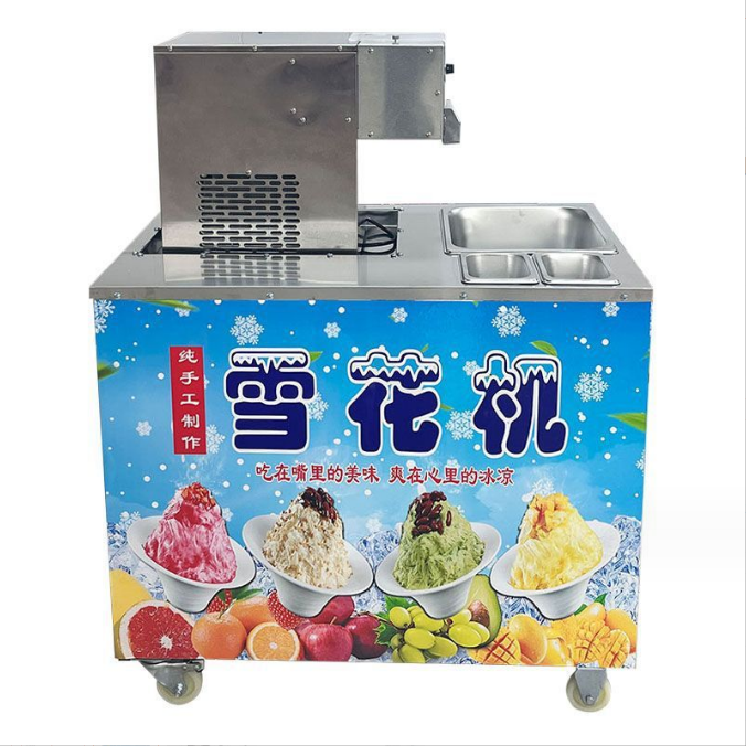 Full Automatic Milk Snow Ice Machine Commercial Snowflake Ice Making Machine/bingsu-snow-ice-machine