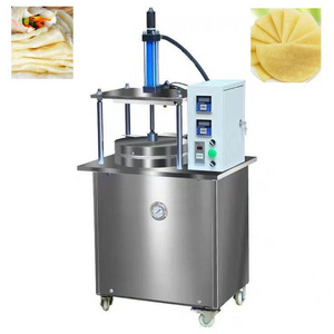 Newest technology pizza dough press machine/manual pizza press flat machine/commercial tortilla press making machine