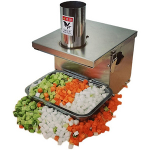 200kg/h industrial vegetables dicing machine turnip radish apple mango cube machine dragon fruit dicer cutting machine