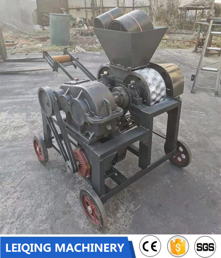 Factory directly supplying charcoal powder briquette making machine/small charcoal ball briquette machine