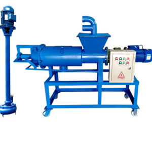 Cow Dung Dewatering Machine Chicken Manure Dryer Processing Machine/Animal Waste sheep Manure Dewatering Machine