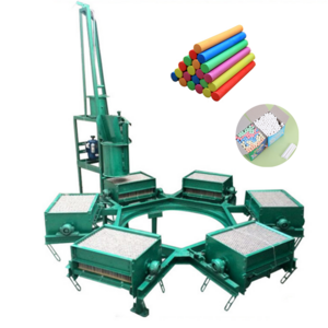 School dustless chalk making machine automatic/6 Molds 800pcs Chalk piece making machine