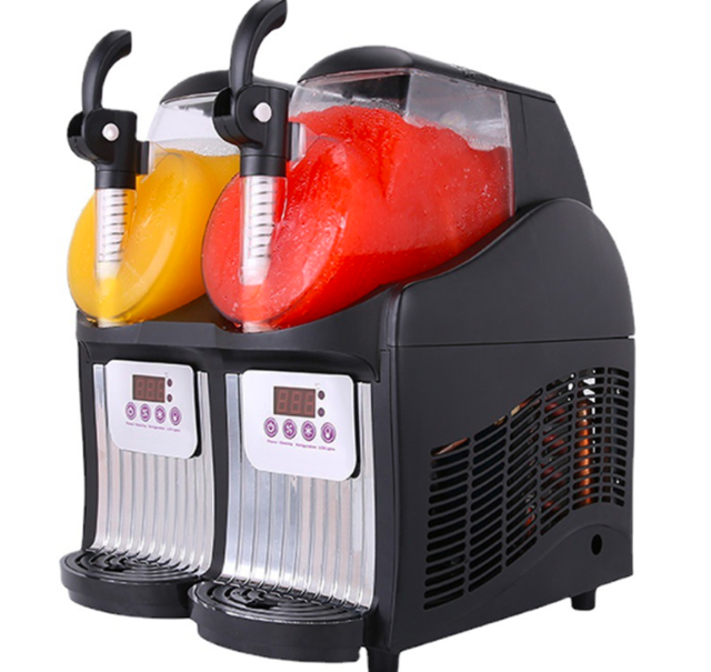 2 Bowls Margarita single cylinder slush machine/smoothie making Slush machine/Frozen Daiquiri Commercial Slushy Machine