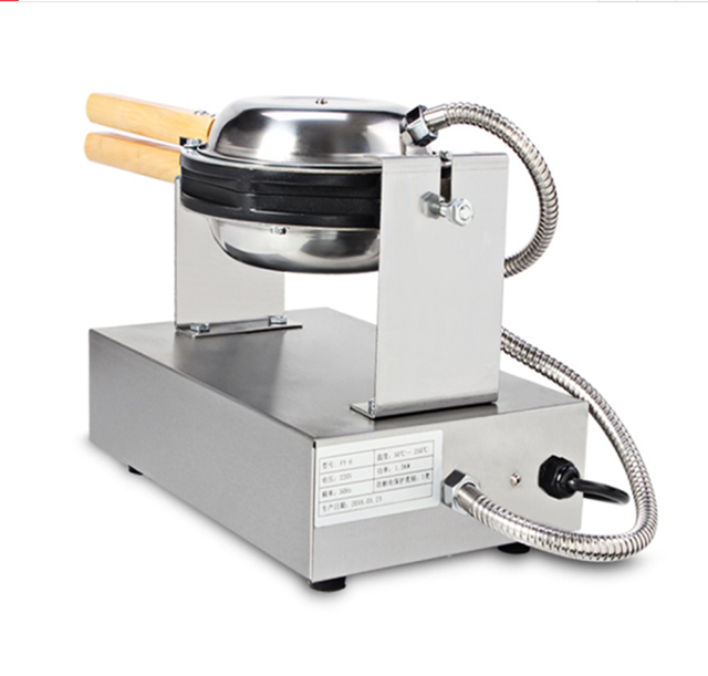 Semi automatic crispy egg roll making machine rolled ice cream waffle cone maker Single head electric mini cake maker