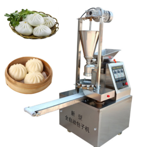 Stainless Steel Automatic Steamed Bun Baozi Momo Machine Soup Dumpling Machine Steamed Momo Bao Buns Making Machine