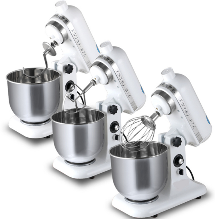 7L multifunction kitchen aid dough mixer food processor vertical cream butter egg and flour blender mixer electric