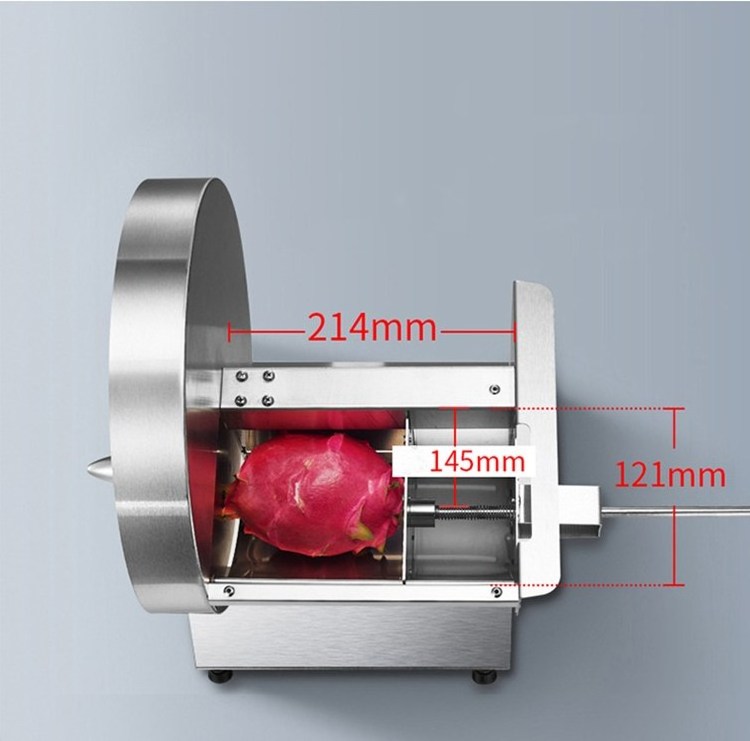 Manual and electric dual purpose fruit slicer commercial potato chips slicer machine high efficiency vegetable slicer