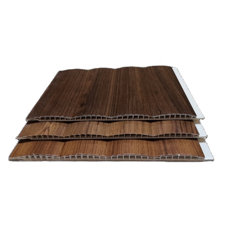 Customization Faux Wood Interior Pvc Ceiling Panel Wall Panel for Construction