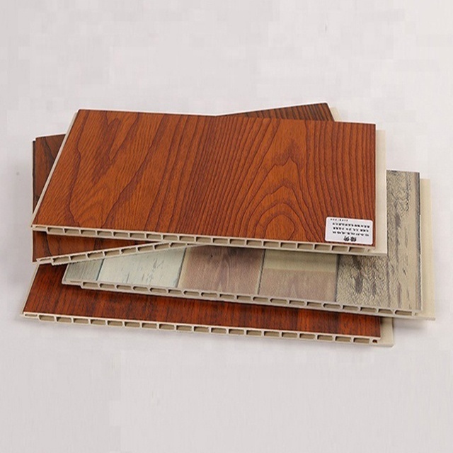 Heat Resistant PVC Paneling Wall Interior Home Wood Color PVC Access Panel