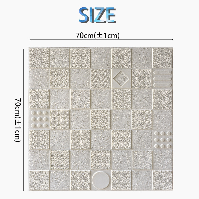 HNLS Factory price directly self adhesive wall tiles foam 3d   wallpaper 3d pe brick wall paper for interior home decoration