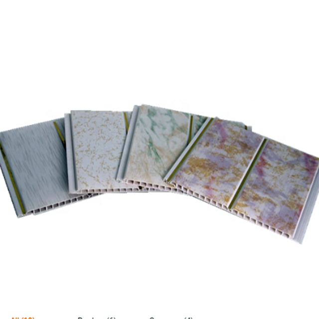 Hot Stamping Flat Pvc Ceiling Panel Interior Decoration Pvc Wall Panel 3D Wall Cladding Marble Sheet Pvc Bathroom Panel