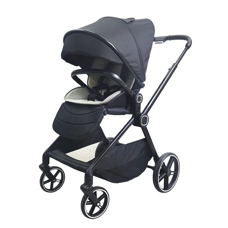 Hot Selling Aluminum Alloy Frame Baby Carriage Quick folding Baby Stroller For Sale