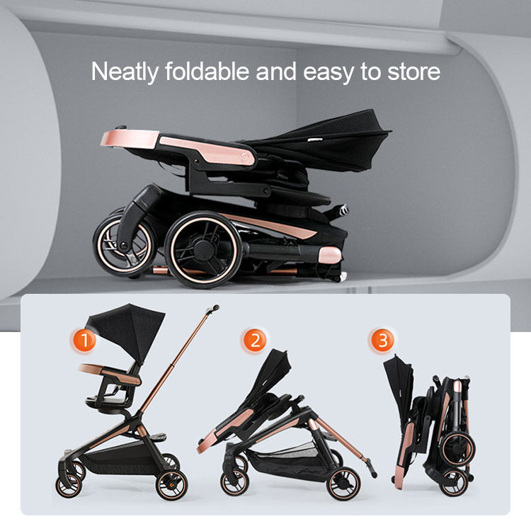 Baby Buggy Trolley Prams Lightweight Baby Pram Travel Walking Device  Cheap Wholesale Foldable Baby Stroller