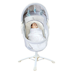 Electric Adjustable Baby Rocking Crib Cradle Baby Swing Bed Swing For Baby