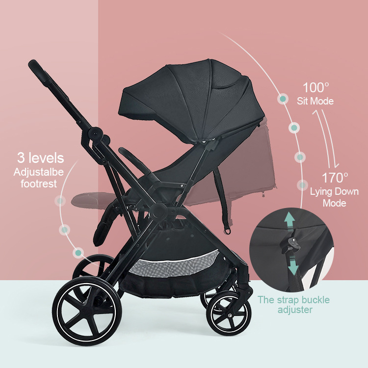 Wholesale Multi-Functional European Baby Buggy  Luxury 3 In 1 Baby Stroller Carriage