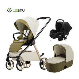 Bebek Arabas Bebe Poussette Comfortable Breathable Stroller Baby Car Baby Stroller 2 In 1 Luxury Pram 3 In 1 Strollers For Baby