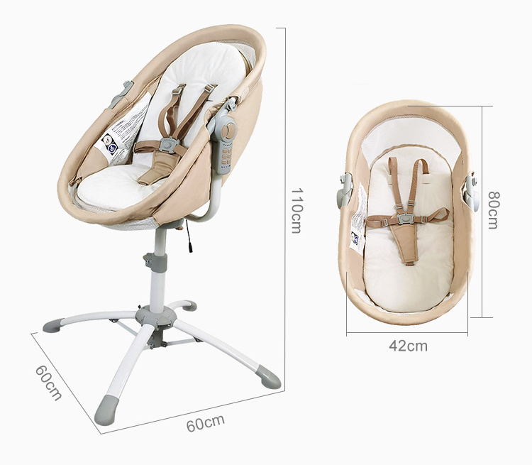 Baby Crib Bed Newborn Baby Automatic Cradle Swing Baby Bad Kids' Cribs