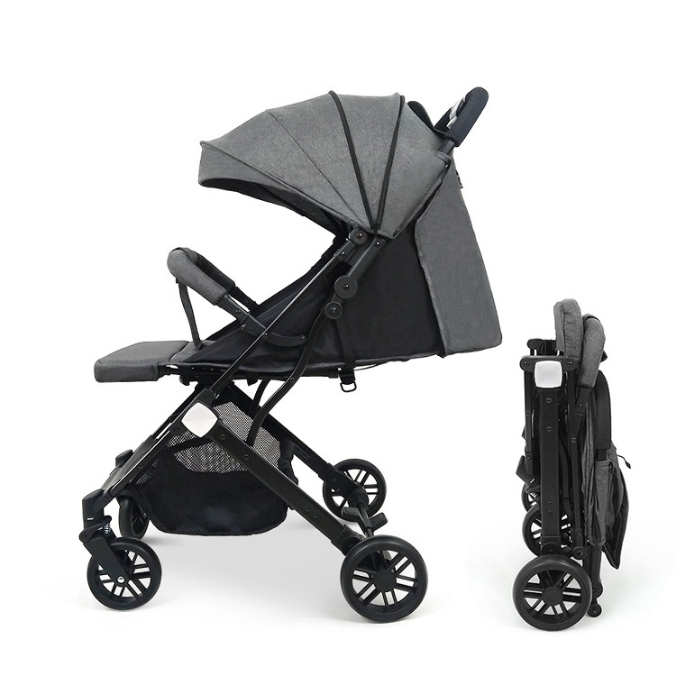 Wholesale cheap baby stroller compact and light sillas de paseo lightweight buggy travel pram 2 in 1 baby stroller for sale