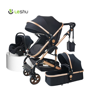 Luxury Stroller Accessories Baby Custom Two Way Baby Stroller Portable Newborn Baby Strollers & Accessories