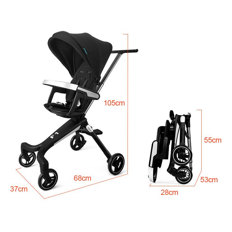 New Design Foldable Lightweight Baby Pram Portable Baby Stroller Hotselling Wholesale Babies Carriage Seat