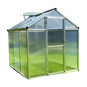 OEM Custom Size Outdoor Patio Gazebo Aluminum Glass House Sunroom Garden House greenhouse green house garden