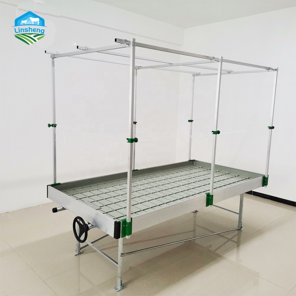 Ebb And Flow Tray Greenhouse Nursery Growing Table Seedbed  hemp planting nursery equipment soilless cultivation orbital seedbed