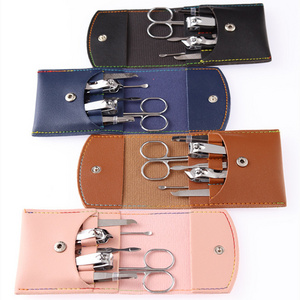 Professional Beauty Salon Tools Nail Care Art Toe Finger Nail File Nail Clippers Kits 7Pcs Pedicure Manicure Set