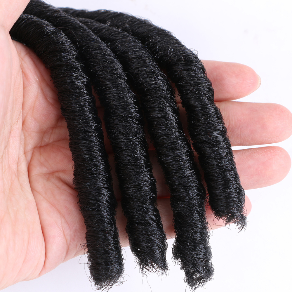 14 inch Synthetic Braiding Hair Extension Crochet Braids Afro Hairstyles Short Soft Dread Locs Hair Wigs