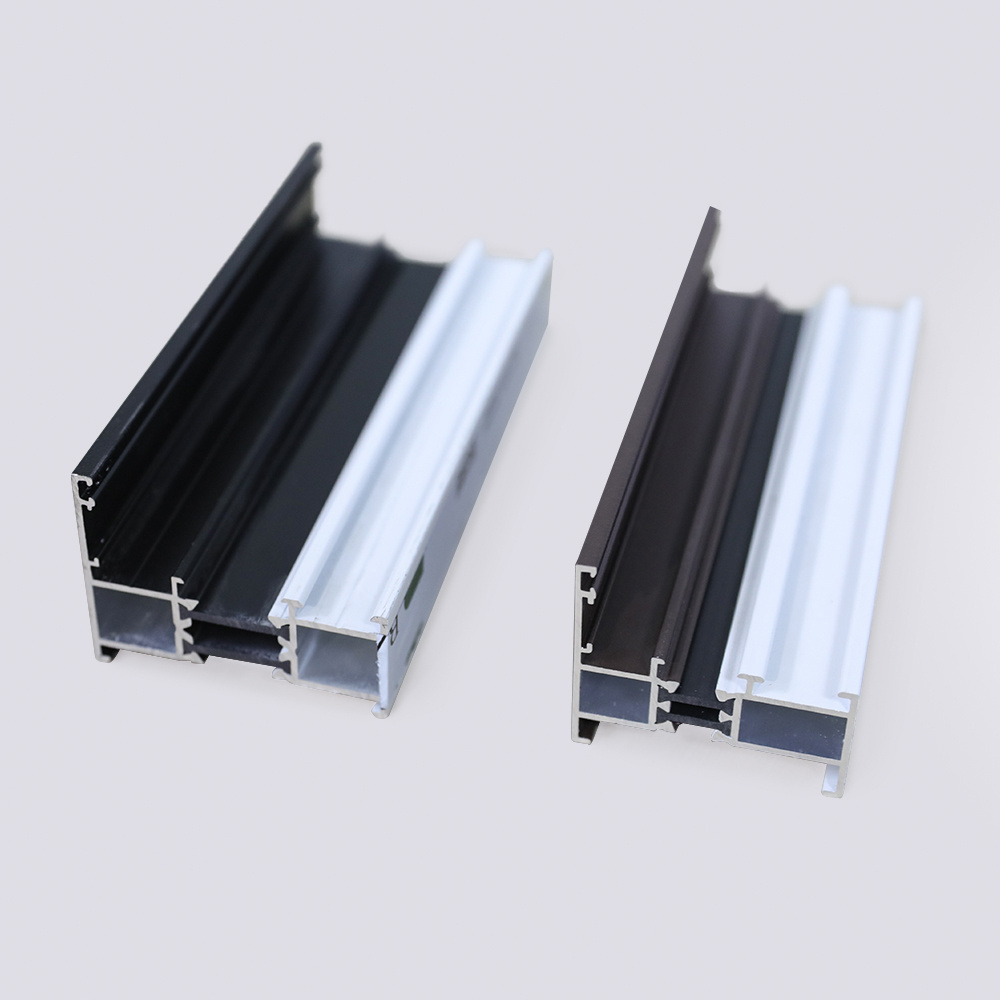 Profiles Aluminium Extrusion Framed Sliding Glass Door Window Thermal Break Extrusion Aluminium Profiles