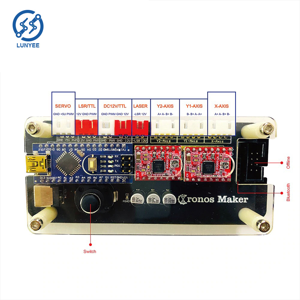 6565 CNC DIY 500mw laser head laser engraving machines on metal engraving