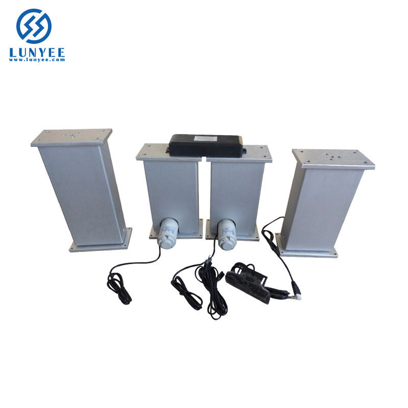 1500N customized length dc electric linear actuator hall sensor option  for adjustable standing desk