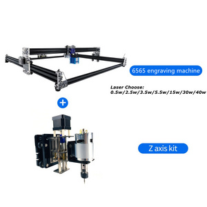 Cheap DIY 2 Axis Wood CNC Print Laser Engraver 15w/30w/40w/80w Mini Laser Engraving machine with Grbl Control