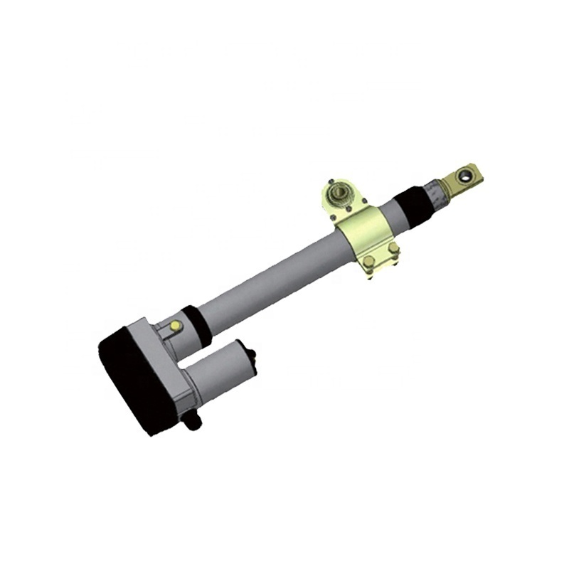 Rack and pinion linear actuator with high load capacity and IP66 class