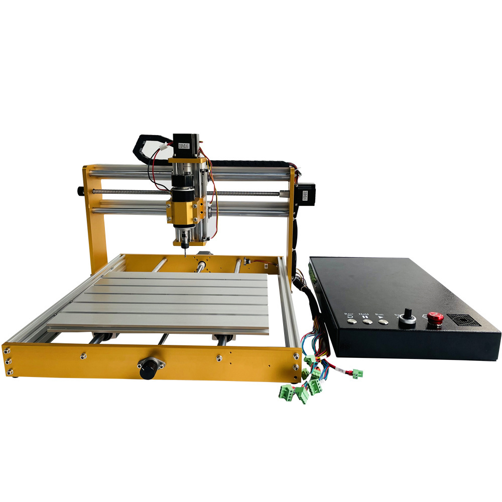 LUNYEE 3040 15W Laser Printer Engraving Machines Making Rubber Stamp 300W CNC Wood Router For Painted Metal