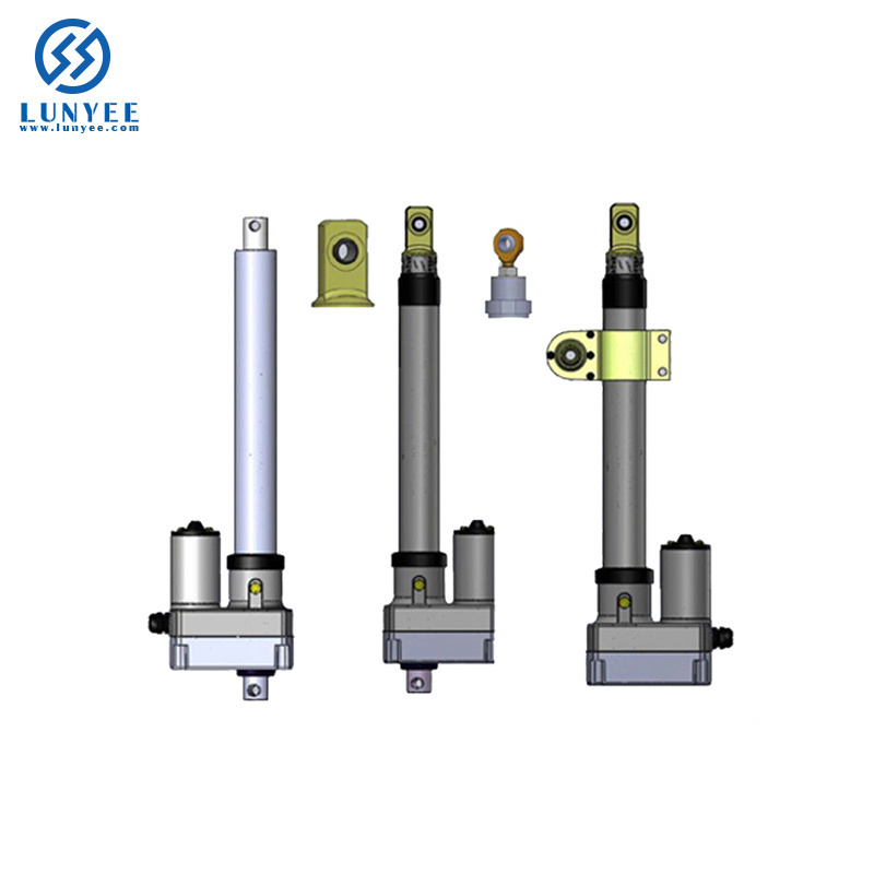 Rack and pinion linear actuator with high load capacity and IP66 class