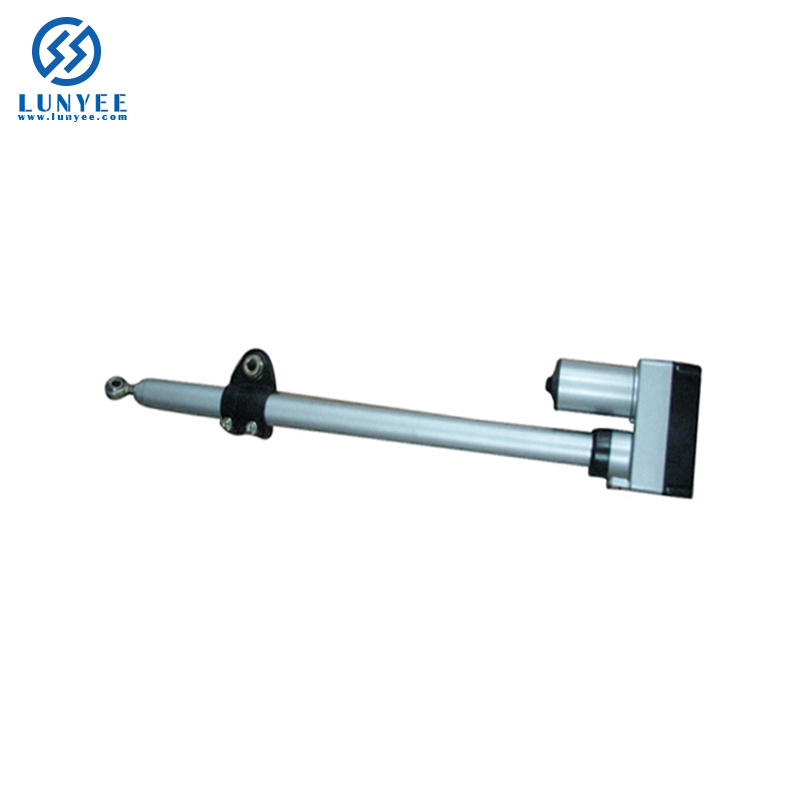 Rack and pinion linear actuator with high load capacity and IP66 class