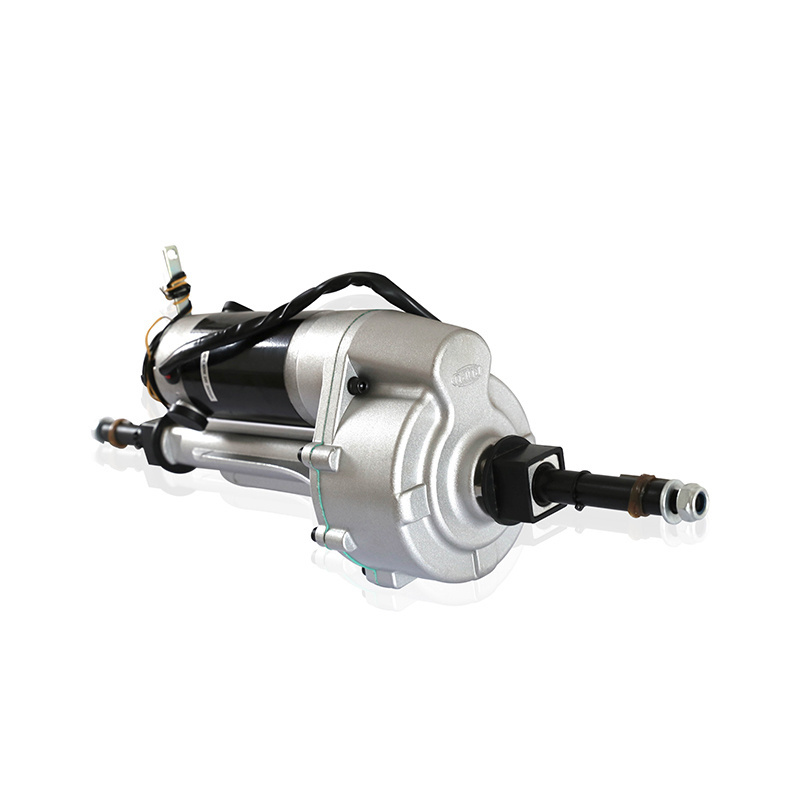 24v 36v 48v customized 800w go kart rear axle kit rear differential axle with driver system for floor cleaning machine