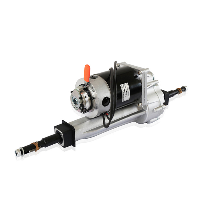 24v 800w Electric transaxle dc motor Electric differential Motor with Brake for go kart axle kit