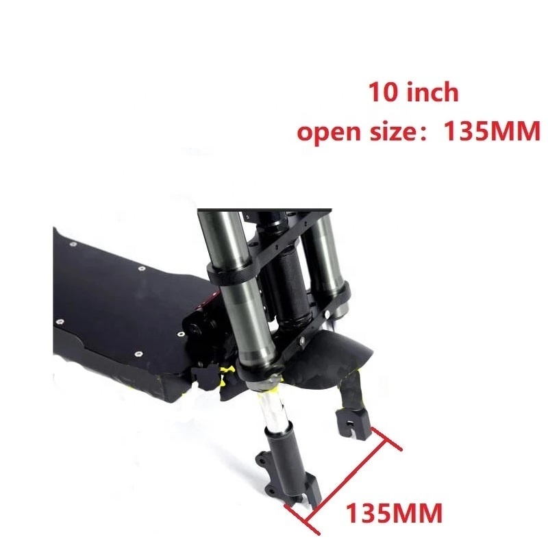 10 inch 11 inch  frame open size 135mm/150mm dual aluminum alloy drive frame electric scooter frame install