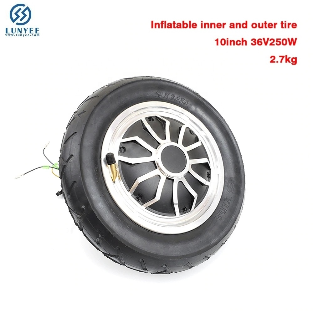 Hub motor electric balance car motor wheel electric scooter solid/vacuum tire motor 36/54V 250w/300w Hub motor 6.5/8/10inch